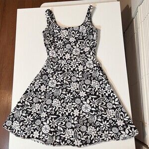 Vintage Summer Sundress Y2K Breakin Loose Womens Floral Beach Size 8 Dress